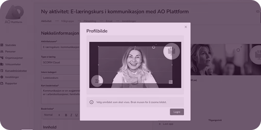 Administrer e-læring til alle dine deltakere